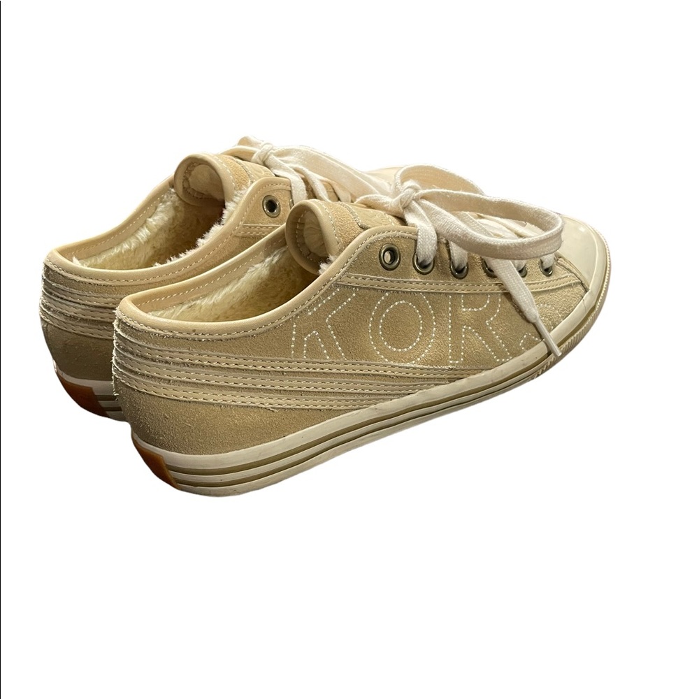 Michael Kors fur lined sneakers